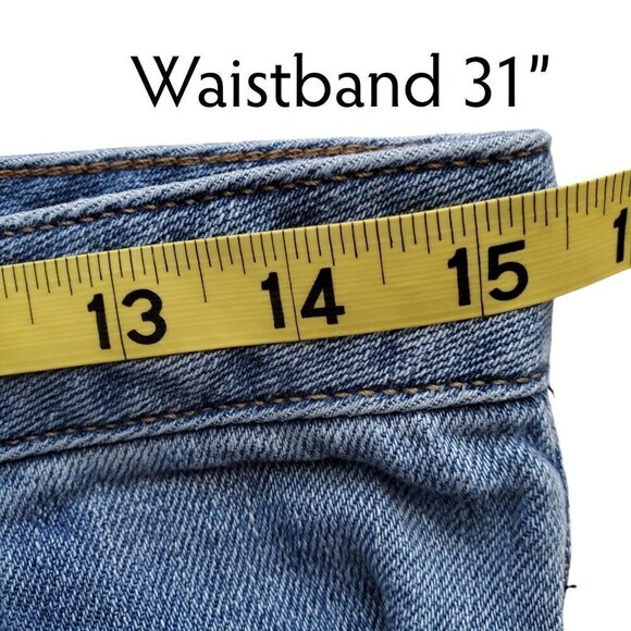 KUT from the Kloth High Rise Cigarette Leg Distressed Size 4 - Picture 10 of 15